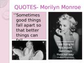 Marilyn Monroe (presentation) 8 puslapis