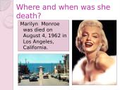 Marilyn Monroe (presentation) 9 puslapis