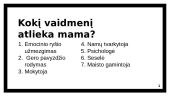 Tėvai ir vaikai. Kokie yra tėvystės ir motinystės įvaizdžiai?  10 puslapis