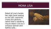 Mona Lisa presentation 5 puslapis