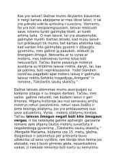 Laisvė ir galimybė laisvai rinktis