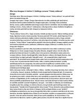 Riba tarp žmogaus ir žvėries V. Goldingo romane ''Musių valdovas''