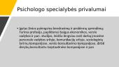 Psichologo profesijos pristatymas 12 puslapis