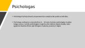 Psichologo profesijos pristatymas 5 puslapis