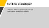 Psichologo profesijos pristatymas 7 puslapis