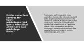 Psichologo profesijos pristatymas 8 puslapis