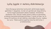 Lyčių lygybė 10 puslapis