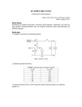 Pn sandūros barjerinės ir difuzinės talpų prigimtys
