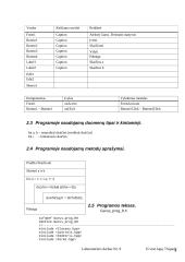 Daliklių programavimas 2 puslapis