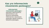 Informacinės visuomenės paslaugos (skaidrės) 4 puslapis