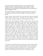 Homero epo ,,Odisėja” herojus Odisėjas ir jo žygio prasmė 2 puslapis