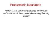 1863 – 1864 m. sukilimas. Skaidrės 2 puslapis