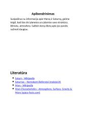 Marsas ir Saturnas 7 puslapis