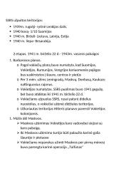 Antrasis Pasalinis karas. Etapai 2 puslapis