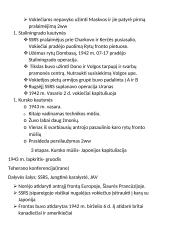 Antrasis Pasalinis karas. Etapai 3 puslapis