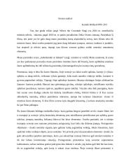 Scenos analizė: Ten, kur gieda vėžiai 