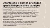 Odontologo profesija 9 puslapis
