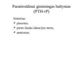 Prieskydinių liaukų hormonai 10 puslapis