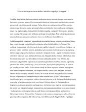 Kokias amžinąsias tiesas skelbia Sofoklio tragedija „Antigonė“ ? Kalba ir planas 2 puslapis