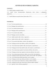 Daiktinės aplinkos įtaka priešmokyklinio ugdymo(-si) kokybei  3 puslapis