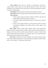 Daiktinės aplinkos įtaka priešmokyklinio ugdymo(-si) kokybei  8 puslapis