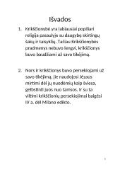 Krikščionybės atsiradimas 4 puslapis