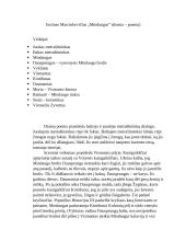 Justinas Marcinkevičius „Mindaugas“ aprašymas