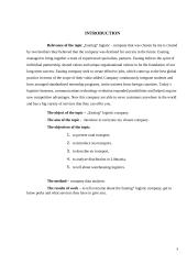 „Easting“ logistic company 2 puslapis