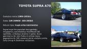 Toyota Supra automobilių raida  4 puslapis