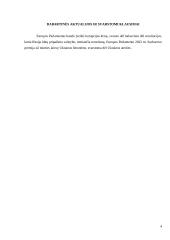 Europos parlamentas, kompetencija, sudarymo tvarka, darbo tvarka. Dabartinės aktualijos ir svarstomi klausimai 3 puslapis