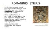 Romanika ir gotika - skaidrės 2 puslapis