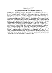 Tautos išlikimo idėja literatūroje