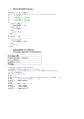 Šakotieji algoritmai - skaičiavimai 2 puslapis