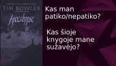 Tim Bowler ,,Apokalipsė“ knygos pristatymas 8 puslapis