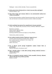 Klausimai ir atsakymai iš temos „Renesanso muzikos ypatumai“ (psl. 36-39) 2 puslapis