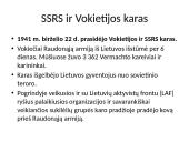 Lietuva nacių okupacijos metais (skaidrės) 2 puslapis