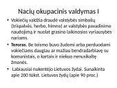 Lietuva nacių okupacijos metais (skaidrės) 12 puslapis
