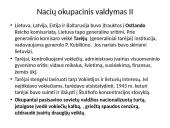 Lietuva nacių okupacijos metais (skaidrės) 14 puslapis