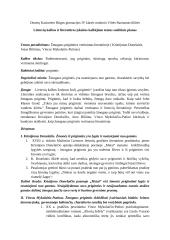 Žmogaus prigimties vertinimas literatūroje: kalbėjimo planas