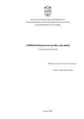 T180M104 Plačiajuosčio bevielio ryšio tinklai