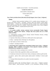 Kalbos planas - Moters paveikslas lietuvių literatūroje