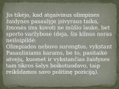 Olimpinės žaidynės - skaidrės 13 puslapis