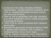 Olimpinės žaidynės - skaidrės 18 puslapis
