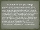 Olimpinės žaidynės - skaidrės 3 puslapis