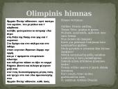 Olimpinės žaidynės - skaidrės 5 puslapis