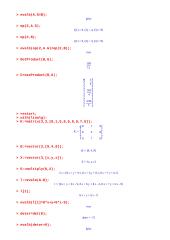 Tiesinė algebra. Darbas su Derive programa 4 puslapis
