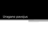Uragano pavojus