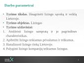 Lizingo kompanijų veikla 2 puslapis