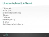 Lizingo kompanijų veikla 7 puslapis