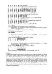 Tinklo parametrų ICMP protokolų stebėjimas 5 puslapis